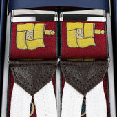 Cufflinks Silk Braces Cherry Limited To 500