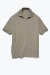 Short Sleeve Polo Double Cotton Pique