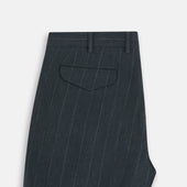 Green Striped Edmund Trousers