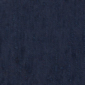 Plain Shantung Silk Bespoke Tie - Navy