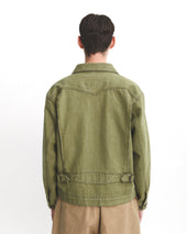 Western Trucker Jacket Denim