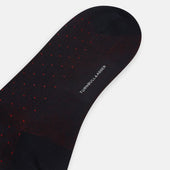 Red Polka Dot Long Socks