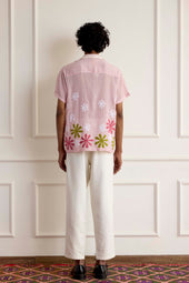 Appliqu Floral Shirt