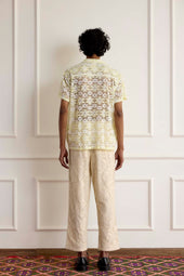 Lace Short Sleeve Shirt