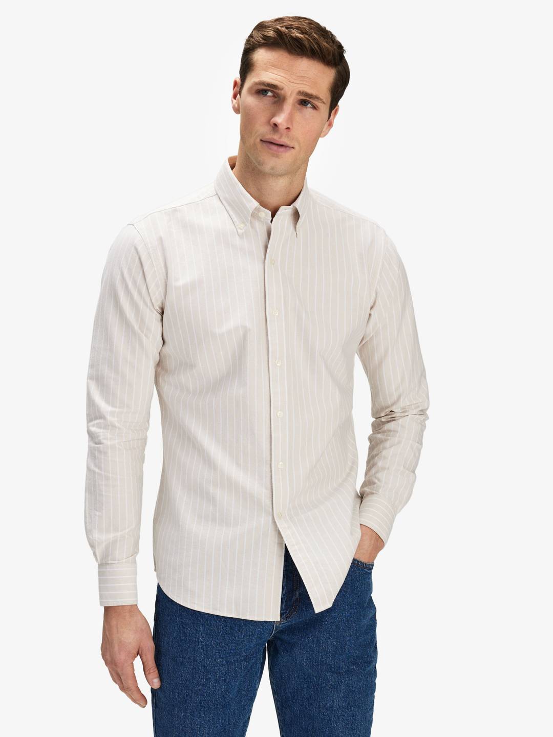 Striped Oxford Shirt