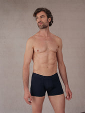 Boxer Bleu Marine Coton Biologique