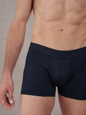 Boxer Bleu Marine Coton Biologique