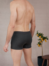 Boxer Gris Coton Biologique
