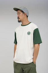 【ナイジェル・ケーボン】MAN / ベースボールワッペンTシャツ / BASEBALL WAPPEN T-SHIRT