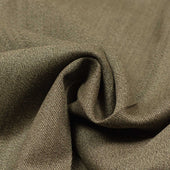 Manhattan High Rise Wide Tapered Pleated Trousers In Melange Cavalry Twill Wool