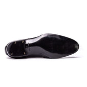 Long Wing Tip Single Buckle Monk With Topline Brogueing
