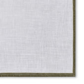 Off White Army Border Pocket Square