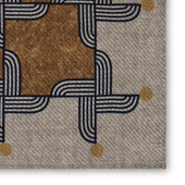 Deco Propeller Pocket Square