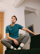 Lounge T-Shirt Elms Turquoise