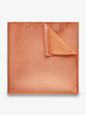 Orange Pocket Square Plain