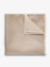 Champagne Pocket Square Plain
