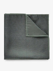 Olive Green Pocket Square Plain