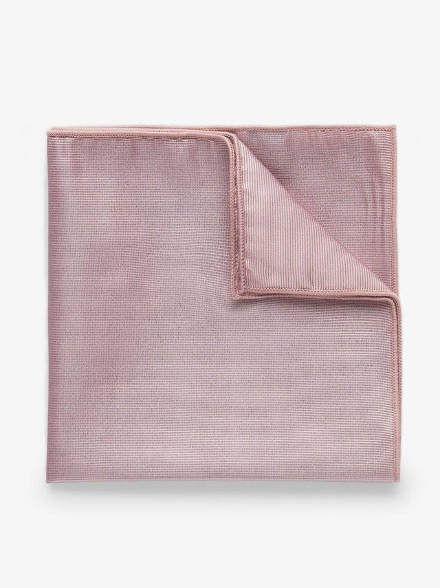 Dusty Pink Pocket Square Plain