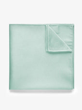Mint Green Pocket Square Plain