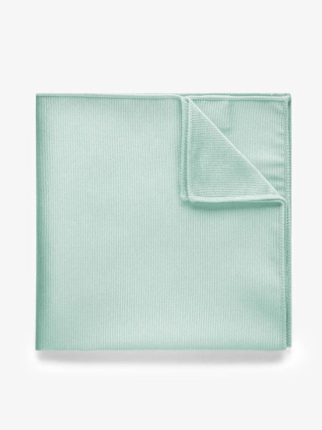 Mint Green Pocket Square Plain