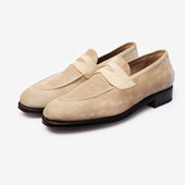 Unlined Penny Loafer Ii Rufer Last Janus Calf