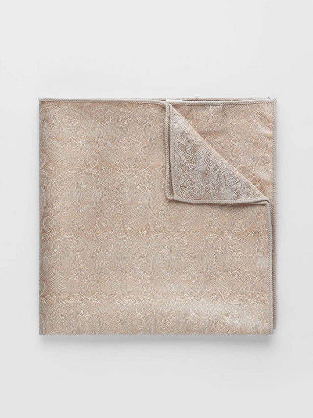 Champagne Pocket Square Formal