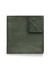 Olive Green Pocket Square Formal