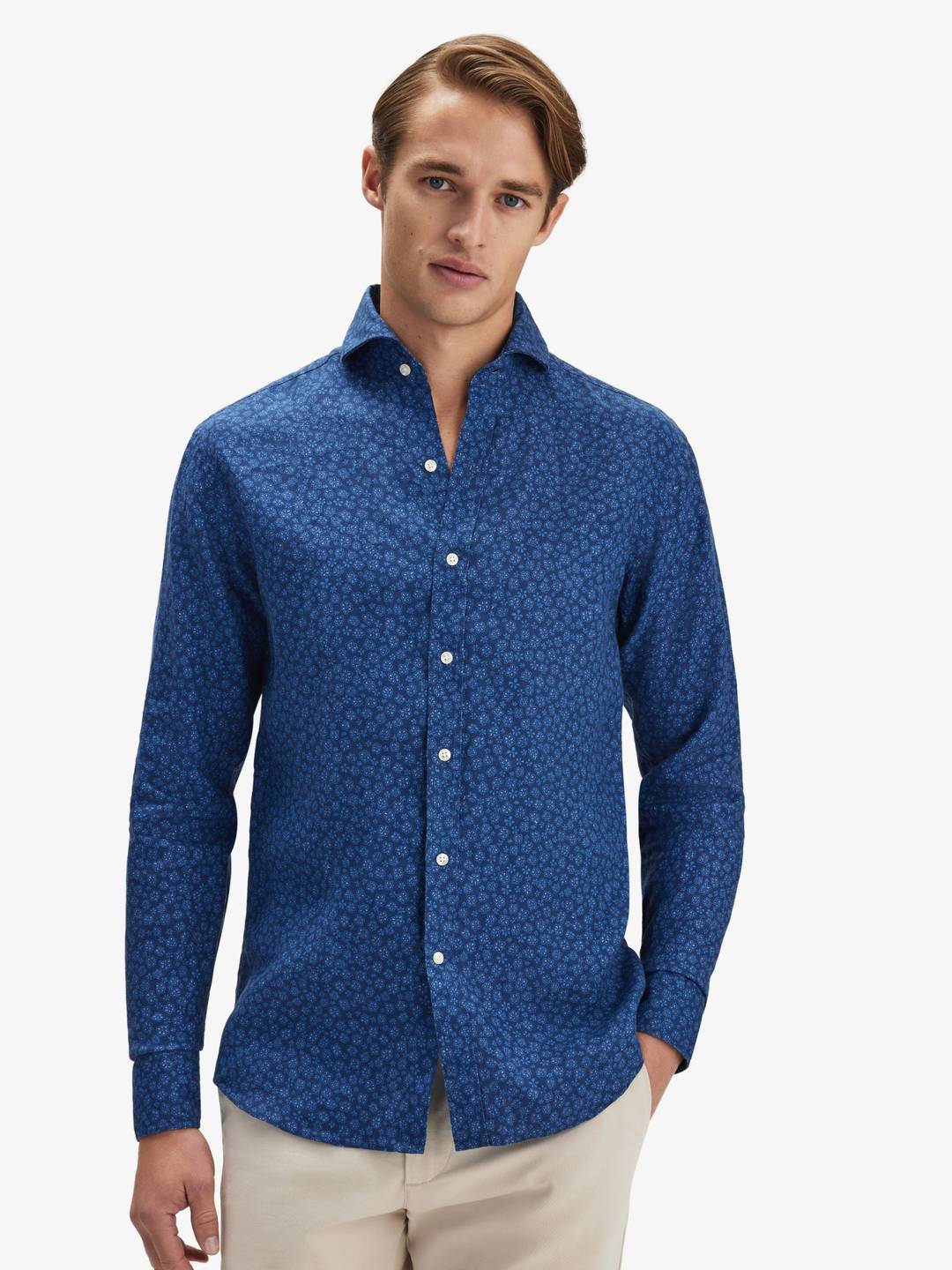 Floral Linen Shirt