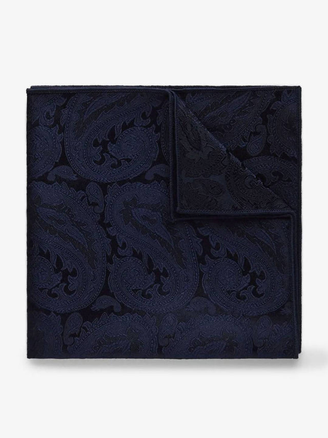 Blue Pocket Square Formal