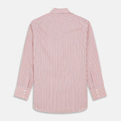 And White Stripe Cotton Regular Fit Mayfair Shirt