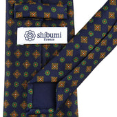 50oz Floral Printed Silk Tie
