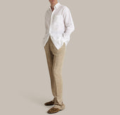 Classic Fit Linen Shirt In