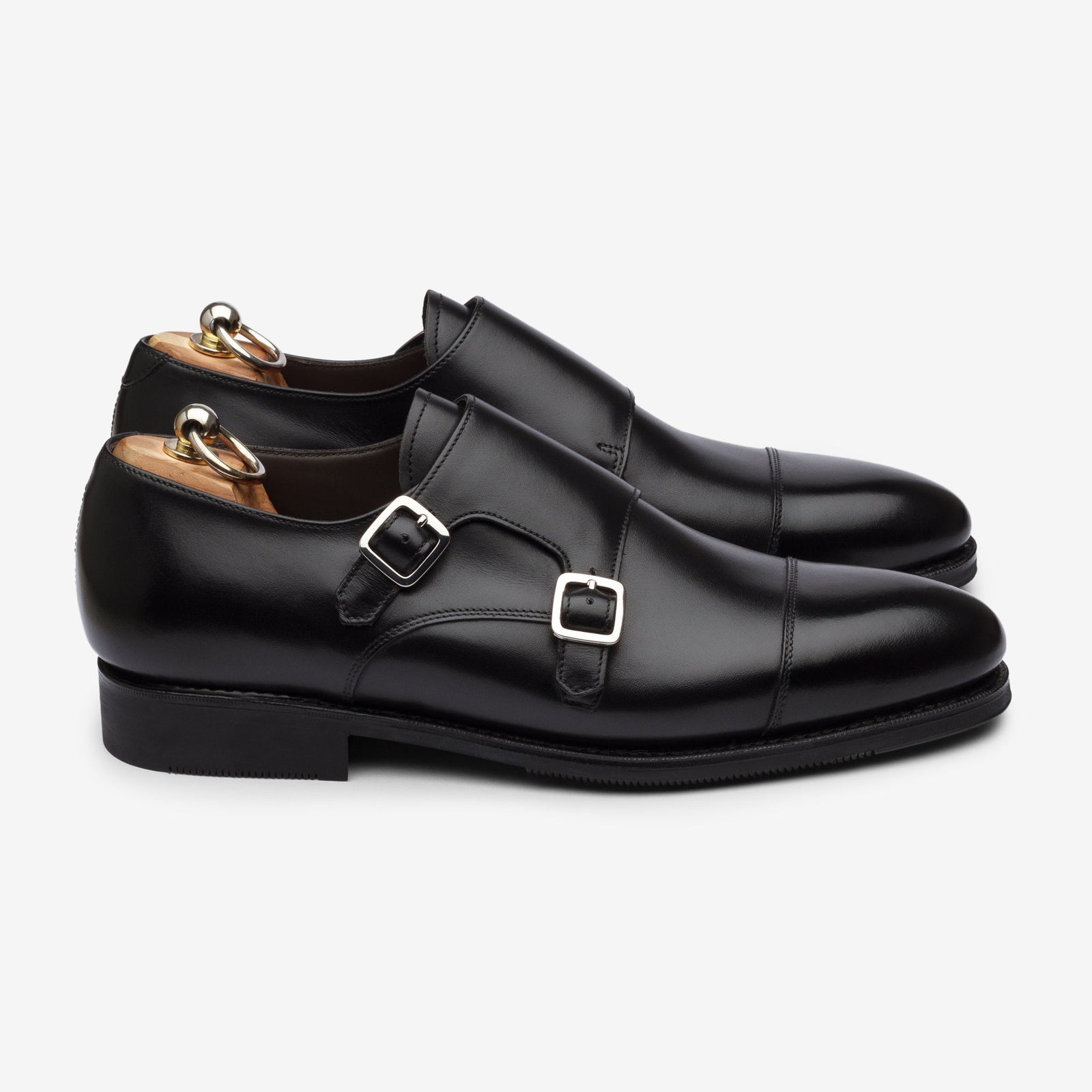 Double Monk - Black - Zip Last