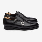 Double Monk - Black - Zip Last