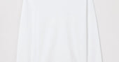 White Long Sleeve T-Shirt | Organic Cotton Crewneck | Asket