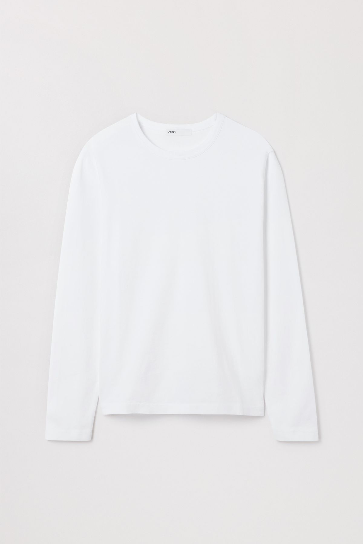 Long Sleeve T Shirt Organic Cotton Crewneck Asket
