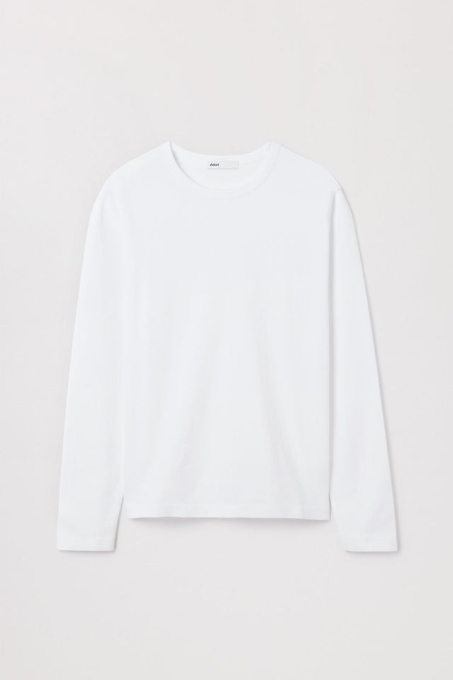 Long Sleeve T Shirt Organic Cotton Crewneck Asket