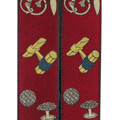 Cufflinks Silk Braces Cherry Limited To 500