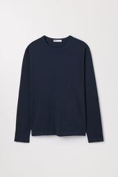 Long Sleeve T Shirt Organic Cotton Crewneck Asket