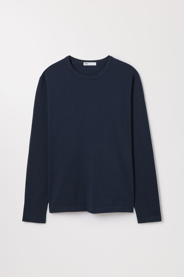 Long Sleeve T Shirt Organic Cotton Crewneck Asket
