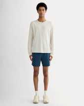 The Rec Long-Sleeve Crew | Heathered Oat