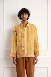 Long Sleeve Embroidered Shirt