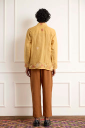 Long Sleeve Embroidered Shirt