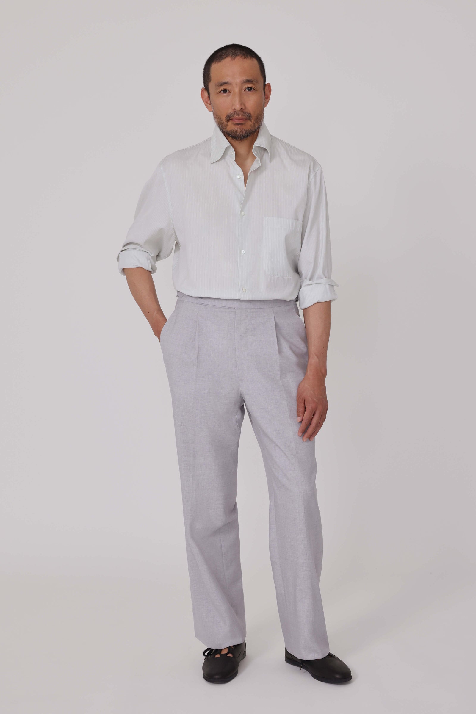 Spread Collar Shirt