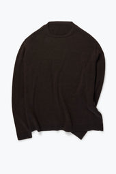 Long Sleeve Knit T Shirt Wool Silk