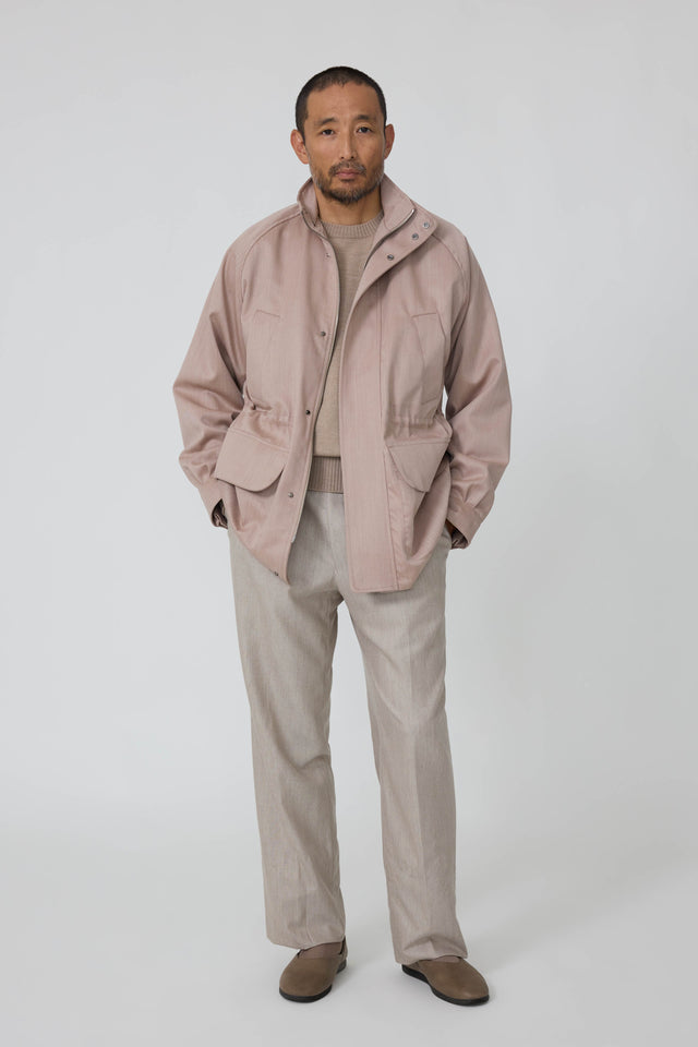 Traveler Jacket (Anise Naturally Dyed Wool Twill)