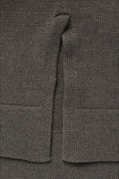 Short Sleeve Knit Shirt Naturally Dyed Cotton Moulin