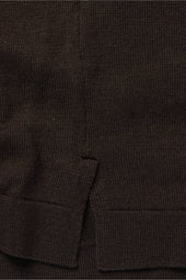 Short Sleeve Knit T Shirt Wool Silk