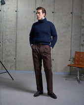 Lambswool Submariner Rollneck Sweater