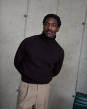 Lambswool Submariner Rollneck Sweater